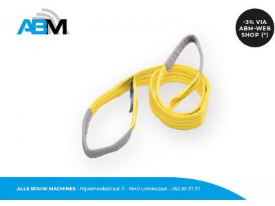 Hijsband met lengte 3 meter en gele kleur van Solid Hand Tools bij Alle Bouw Machines (ABM).